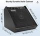 Amplificateur De Batterie &eacute;lectrique 65 W, Haut-parleur Professionnel Sans Fil, &eacute;galiseur 3 Bandes, Usb, Noir, Vangoa