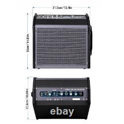 Amplificateur de batterie électronique à double canal avec haut-parleurs jumelés JJS