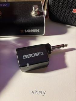 Amplificateur de casque de guitare sans fil Boss Waza Air + pédale XSONIC (NEUF)