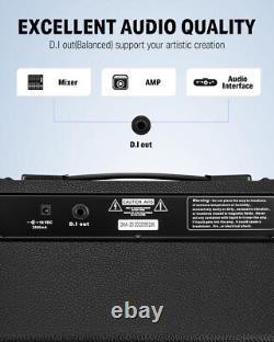 Amplificateur de clavier piano Donner DKA-20 20W pour guitare électrique et batterie 2 canaux