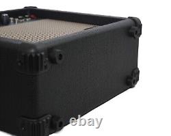 Amplificateur de guitare 30W à état solide avec overdrive, son propre, lead, haut-parleur 8 pouces et entrée Aux RCA.