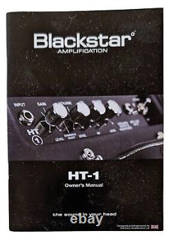 Amplificateur de guitare Blackstar HT-1R Combo à lampes noires 1W 2Ch 8 haut-parleur