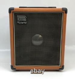 Amplificateur de guitare Combo ROLAND Cube-40 Vintage Orange Marron Testé Rare