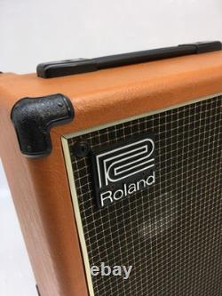 Amplificateur de guitare Combo ROLAND Cube-40 Vintage Orange Marron Testé Rare