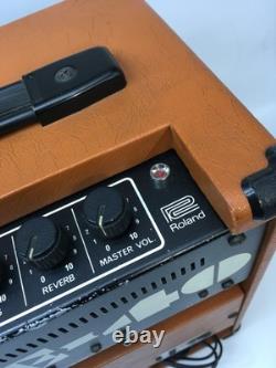 Amplificateur de guitare Combo ROLAND Cube-40 Vintage Orange Marron Testé Rare