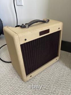 Amplificateur de guitare Fender Bronco 15w 1x8 Fabriqué aux États-Unis Années 1990 Rare Tolex blonde À LIRE