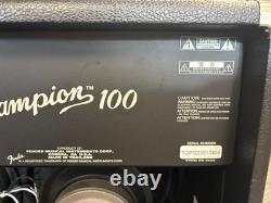 Amplificateur de guitare Fender Champion 100, 2 canaux, noir