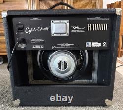 Amplificateur de guitare Fender Cyber-Champ avec haut-parleur Celestion de 12 pouces s'allume LIRE