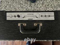 Amplificateur de guitare Gretsch Electromatic modèle 6155 avec housse de protection (début des années 1960)
