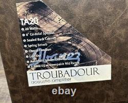 Amplificateur de guitare Ibanez Troubadour modèle TA20 avec sortie 4 Ohm, chorus et réverbération