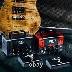 Amplificateur de guitare JOYO 20W 2 canaux Mini Amp Bluetooth portable avec pédale de commande