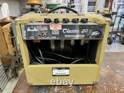 Amplificateur de guitare Peavey Classic 20 20 WATTS 120V Propriétaire d'origine Amplificateur de guitare Peavey Classic 20 20 WATTS 120V Propriétaire d'origine