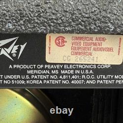 Amplificateur de guitare Peavey Rage 158 à bande teal 15W, amplificateur de guitare vintage fabriqué aux États-Unis