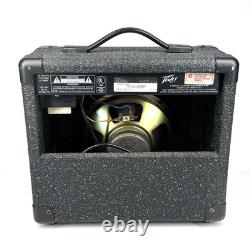 Amplificateur de guitare Peavey Rage 158 à bande teal 15W, amplificateur de guitare vintage fabriqué aux États-Unis