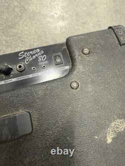 Amplificateur de guitare Rogue Stereo Chorus 80 Combo 80w Sc80R Reverb Chorus Testé