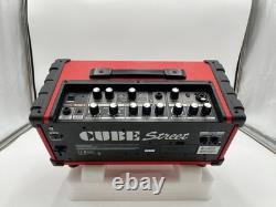 Amplificateur de guitare Roland Cube Street Rouge, amplificateur de modélisation compact, testé et fonctionnel