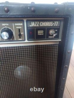 Amplificateur de guitare Roland Jazz Chorus JC-77 avec 2x10 haut-parleurs, entièrement fonctionnel