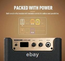 Amplificateur de guitare Sonicake Ampcube QAM-20 10W BT haut-parleur à modélisation numérique
