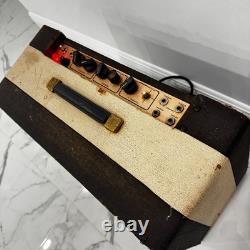 Amplificateur de guitare Univox style U-152 des années 1960 + haut-parleur de recherche de Deerfield, Illinois