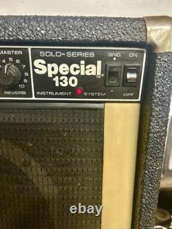 Amplificateur de guitare VTG Peavy Special 130 Solo Series Fabriqué aux États-Unis 300w Musique Sympa