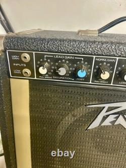 Amplificateur de guitare VTG Peavy Special 130 Solo Series Fabriqué aux États-Unis 300w Musique Sympa