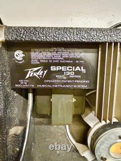 Amplificateur de guitare VTG Peavy Special 130 Solo Series Fabriqué aux États-Unis 300w Musique Sympa