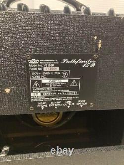 Amplificateur de guitare Vox Pathfinder 15R V9168R Reverb tremolo Opération confirmée