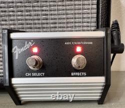 Amplificateur de guitare à lampe Fender Super Champ X2 à 2 canaux avec pédale originale