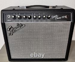 Amplificateur de guitare à lampe Fender Super Champ X2 à 2 canaux avec pédale originale