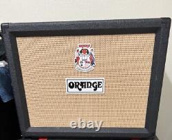 Amplificateur de guitare à lampes combo Orange Rocker 32 2X10 30 Watts Noir