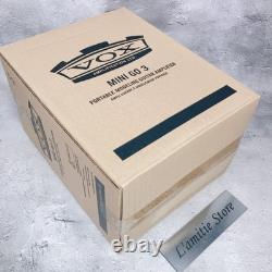 Amplificateur de guitare à modélisation numérique VOX MINI GO 3 VMG-3 3W Bleu Fer