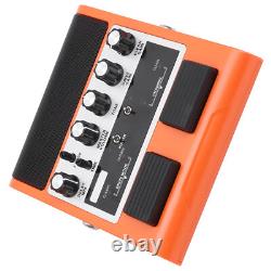 Amplificateur de guitare à pédale rechargeable pour accessoires d'instruments de musique