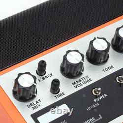 Amplificateur de guitare à pédale rechargeable pour accessoires d'instruments de musique