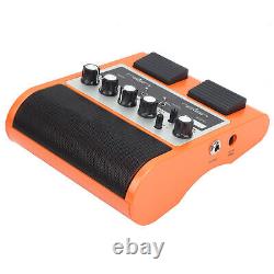 Amplificateur de guitare à pédales rechargeable pour accessoires musicaux 8W Orange HPT