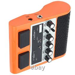 Amplificateur de guitare à pédales rechargeable pour accessoires musicaux 8W Orange HPT