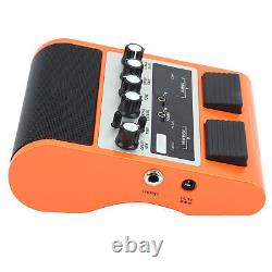 Amplificateur de guitare à pédales rechargeable pour accessoires musicaux 8W Orange HPT