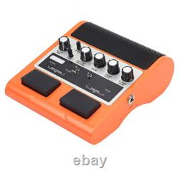 Amplificateur de guitare à pédales rechargeable pour accessoires musicaux 8W Orange HPT