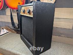 Amplificateur de guitare à tubes entier Kalamazoo Modèle 1 en bois avec grille noire 1967 en excellent état