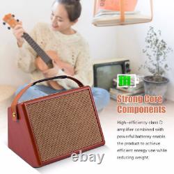 Amplificateur de guitare acoustique AC-25 25W, amplificateur rechargeable, enceinte Bluetooth sans fil