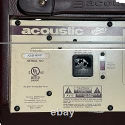 Amplificateur de guitare acoustique Acoustic A20 20 W marron/tan, parfait état