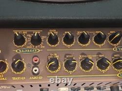 Amplificateur de guitare acoustique Crate CA6110DG 60 watts avec effets DSP, vert, ampli 2 canaux