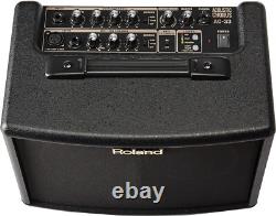 Amplificateur de guitare acoustique Roland AC-33 M 15W+15W Noir Équipement audio NEUF