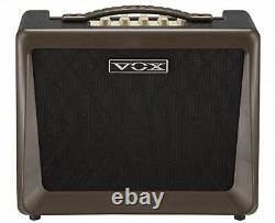 Amplificateur de guitare acoustique VOX Nutube VX50 AG Design compact et léger avec