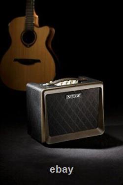 Amplificateur de guitare acoustique VOX Nutube VX50 AG Design compact et léger avec