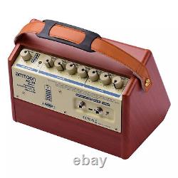 Amplificateur de guitare acoustique portable Ammoon 25 watts avec haut-parleur sans fil BT P4F2