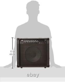 Amplificateur de guitare combo 1X10 Noir, 40 Watts, Reverb à ressort, Haut-parleur de 10 pouces 4 Ohms