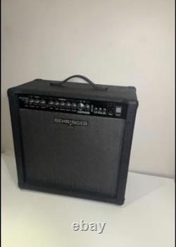 Amplificateur de guitare combo Behringer GTX60 60W avec haut-parleur Bugera 12 FX + pédale de commande