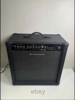 Amplificateur de guitare combo Behringer GTX60 60W avec haut-parleur Bugera 12 FX + pédale de commande