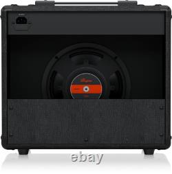 Amplificateur de guitare combo Behringer HA-20R de 20 watts avec réverbération et haut-parleur Bugera 8