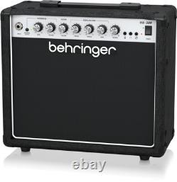 Amplificateur de guitare combo Behringer HA-20R de 20 watts avec réverbération et haut-parleur Bugera 8